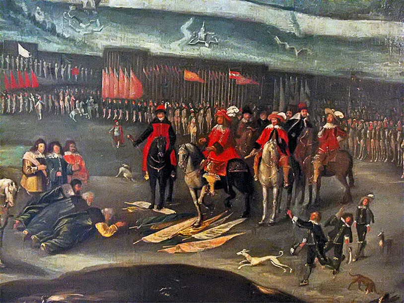 Капитуляция осадной армии Михаила Шеина перед королем Владиславом IV Около - фото 15