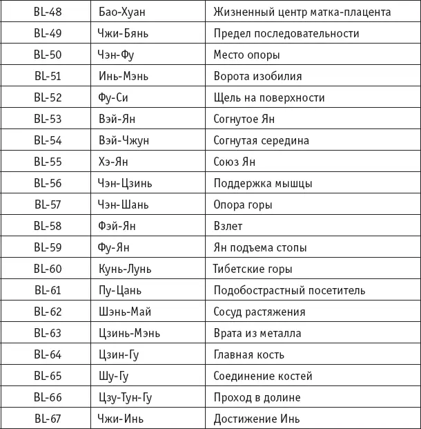 Меридиан Почек Начинается под мизинцем пересекает подошву ступни выходит на - фото 53