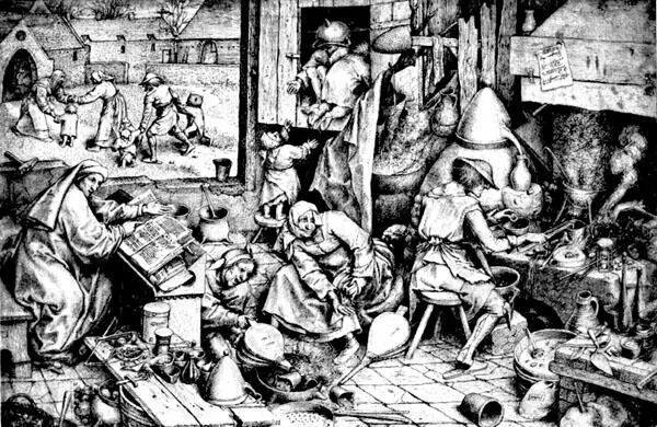 Рис 6 Питер Брейгель Старший Алхимик 1558 г Алхимия Начало алхимии - фото 6