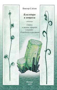 Виктор Слётов - Благодаря и вопреки. Стихи о жизни, природе и камнях. О веселом и грустном