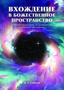 П. Соболев - Вхождение в божественное пространство. Новый взгляд на жизнь, на духовный мир, на реальный мир природы
