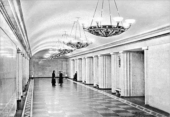 Подземный зал станции Владимирская 1960е гг Одновременно выполнялись - фото 32