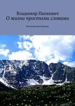 Владимир Папкевич - О жизни простыми словами. Поэтический сборник