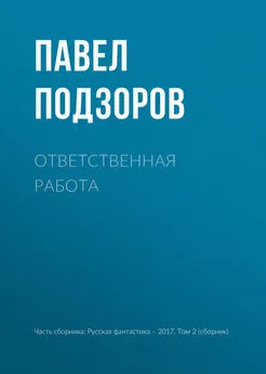 Павел Подзоров - Ответственная работа