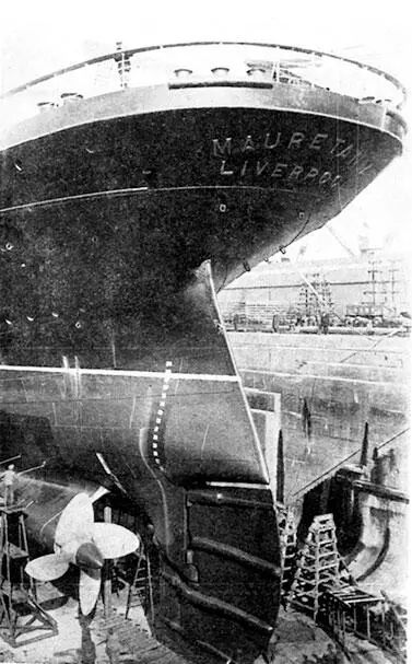 Кормовая часть Мавритании 1925 г Обратите внимание на новый - фото 41