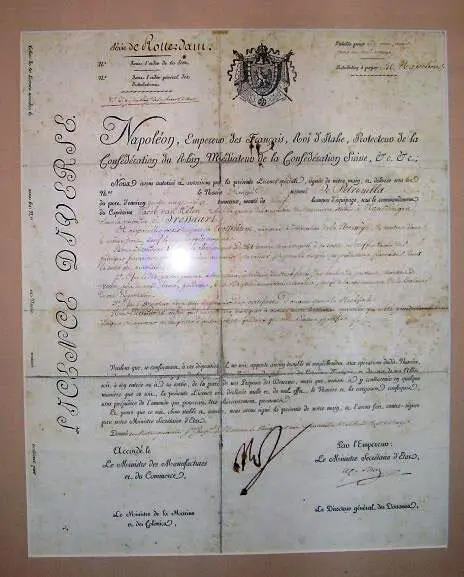 Автографы императора Наполеона и Кутузова Музей 1812 года Г Калуга - фото 14