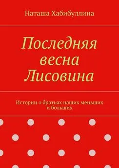 Наташа Хабибуллина - Последняя весна Лисовина. Истории о братьях наших меньших и больших