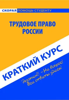 Коллектив авторов - Трудовое право России. Краткий курс