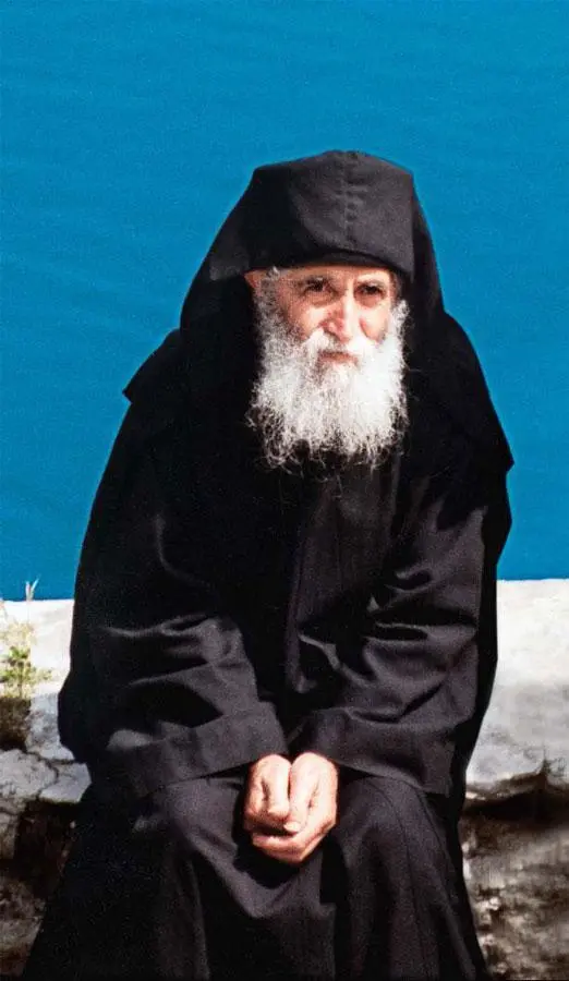 Преподобный Паисий Святогорец обложка книги Ἱερομονάχυ Χριστοδούλου Ἅγιορείτου - фото 7