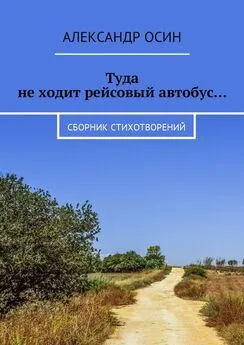 Александр Осин - Туда не ходит рейсовый автобус… Сборник стихотворений