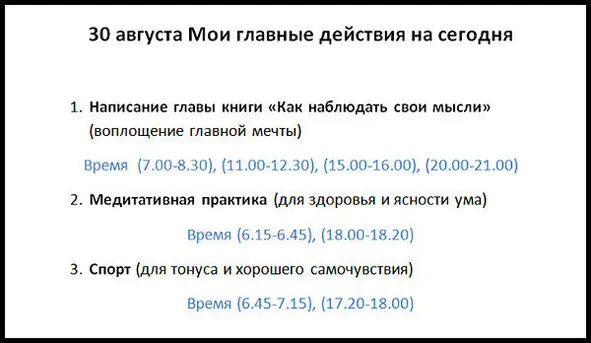 Вам не обязательно уделять столько времени действиям сколько отмечено у меня - фото 5