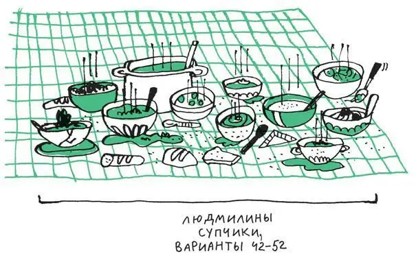 Людмила стоит рядом со мной положив голову на кулак а кулак на ручку - фото 11