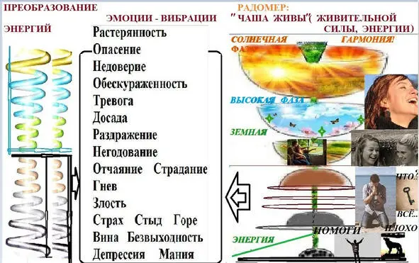 РАЗРУШАЮЩИЕ ЭМОЦИИ ВИБРАЦИИ НЕГАТИВНЫХ ФАЗ Коричневой Серой Чёрной - фото 5