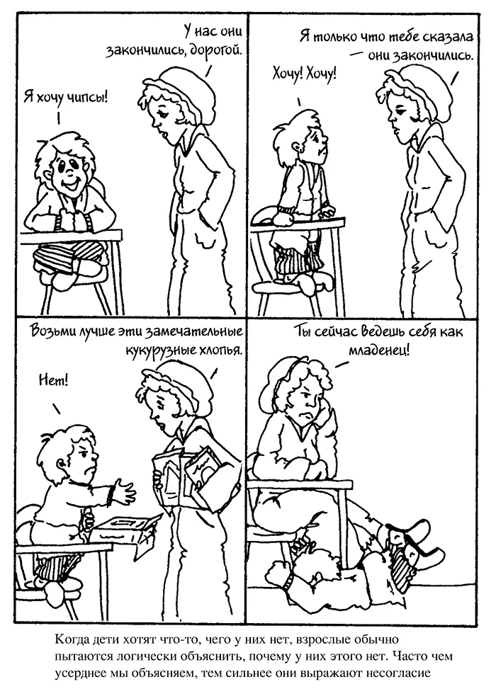 IV ПОКАЖИТЕ ЧТО ВАМ ПОНЯТНЫ ЖЕЛАНИЯ РЕБЕНКА Теперь у вас есть четыре - фото 7