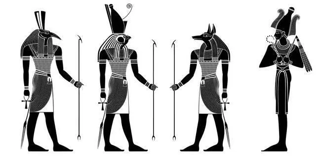 Культ многих богов Египта восходит еще к первобытным временам когда - фото 25