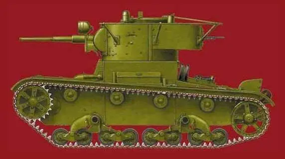 Т26 советский легкий танк принятый на вооружение в 1931 г к началу - фото 107