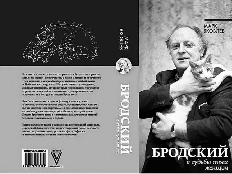 Магический кот Иосифа Бродского в своем доме под обложкой книги презентация на - фото 3