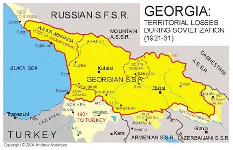 Создание ЮгоОсетинской Автономной области на территории Грузии было незаконным - фото 76