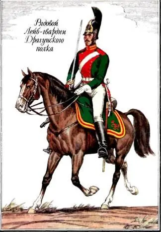 Лейбгвардии Драгунский полк был сформирован в 1809 году по образцу драгунов - фото 10