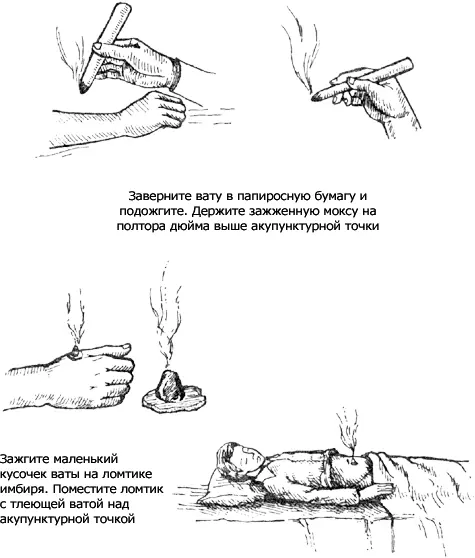 Прижигайте каждую точку в течение трехчетырех минут но держите тлеющую - фото 45