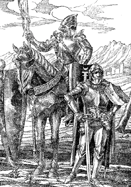 Рис 10 Закованные в латы рыцари Пятнадцатый век С того самого - фото 16