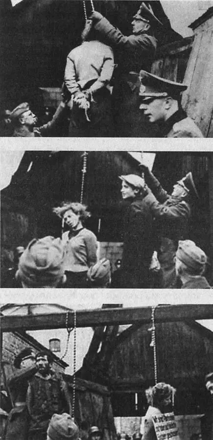 Казнь минских подпольщиков 26 октября 1941 года Многие деревни уничтожались - фото 41