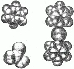 Рис 26 Молекулы бензола слева наверху мочевины внизу и дифенилртути - фото 27