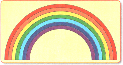 Назови цвета радуги в правильном порядке в том в котором они расположены - фото 5
