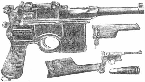 Рас 2 Автоматический пистолет карабин работы Маузера кал 763 мм образец - фото 2