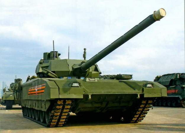 Основной танк Т14 на базе универсальной гусеничной платформы Армата БТР на - фото 5