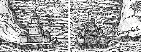 Предвижу версию что изображения за 1575 и 1683 годы это не остатки маяка а - фото 2