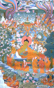 Автор неизвестен Буддизм - Восемь Бодхисаттв и Восемь Богинь. Символы чувственного восприятия