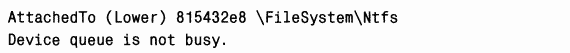 Один из объектов устройство NTFS является интерфейсом для драйвера файловой - фото 22