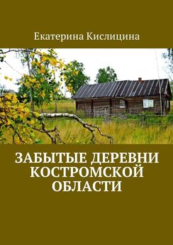 Екатерина Кислицина - Забытые деревни Костромской области