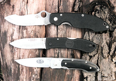 А это складные охотничьи ножи Сверху выпускаемый американской фирмой Spyderco - фото 3