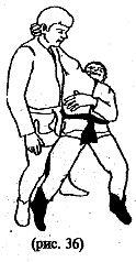 Противник проводит удушающий захват за шеюрис 37 Нанести рукой удар в низ - фото 36