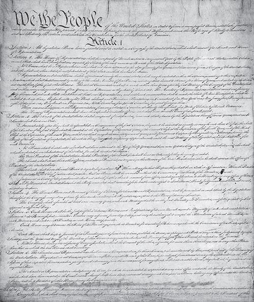 Первая страница Конституции We The People Глава 3 Прощай оружие - фото 3