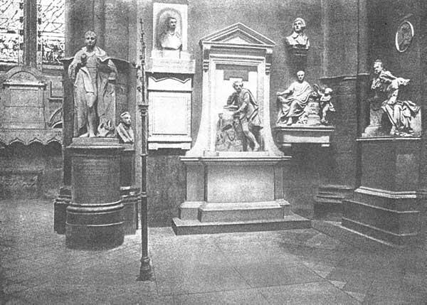 Памятник Шекспиру в Вестминстерском аббатстве Уголок поэтов Poets Corner - фото 47