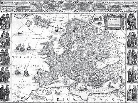 Карта Европы 1630 г Включение в книгу всех народов Земли поставило бы нас в - фото 2