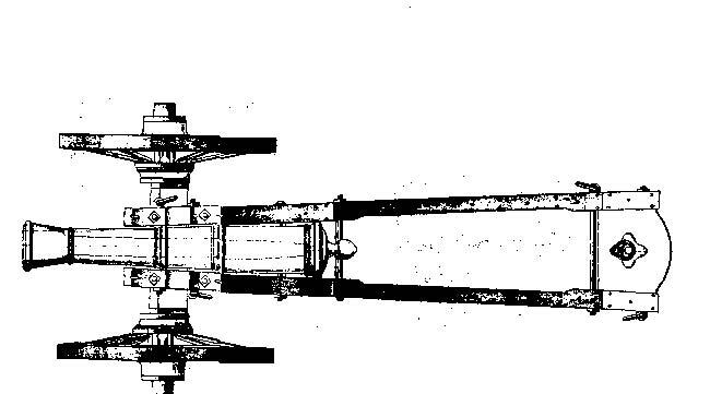 Рис 22 12фунтовый мортирканон Бишева вид сверху В орудиях этих - фото 11