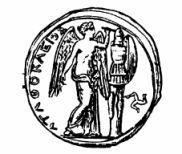Монета АгафоклаIII в до н э АГЕНОБАРБ прозвище римского рода Домициев - фото 7