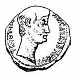 Монета в честь победы при Акцие Алалкомены АЛАЛКОМЕНЫ город в Беотии в - фото 16