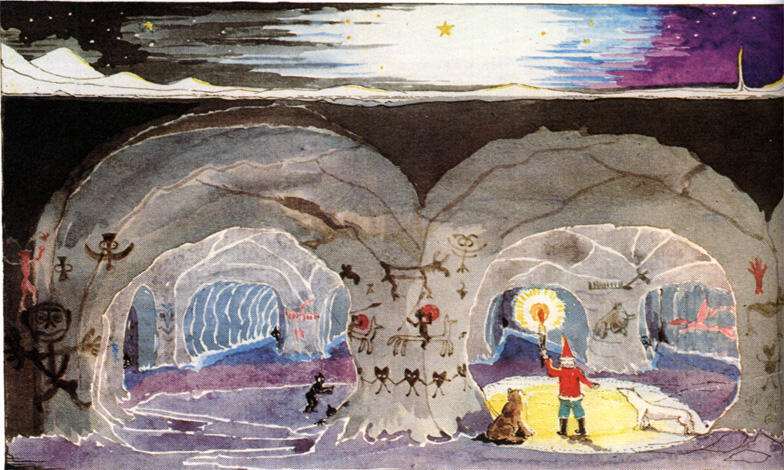 12 Рисунок к Письму Рождественского Деда 1927 года На нем изображены - фото 25