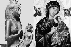 Рис 3 Изида и Богородица Рис 4 Рыба Рис 5 Христианский святой Христо - фото 3