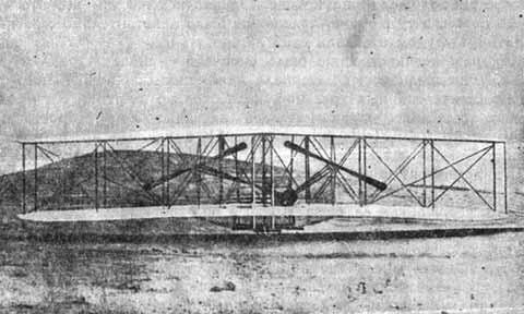 Первый аэроплан бр Райт Первый полет на аэроплане 17 декабря 1903 г Орвил - фото 12