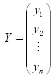 случайный векторстолбец значений результативной переменной размерности n x - фото 29