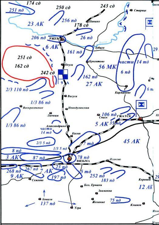 Схема 14 Положение войск сторон по немецким данным на 161041 г Источник - фото 112