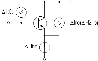 Рисунок 216 Тепловая модель БТ Для анализа реальный транзистор можно - фото 45
