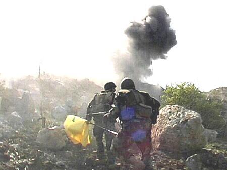 Террористы атакуют израильский ОП В шесть мы с Мишаней заступили в караулы - фото 4