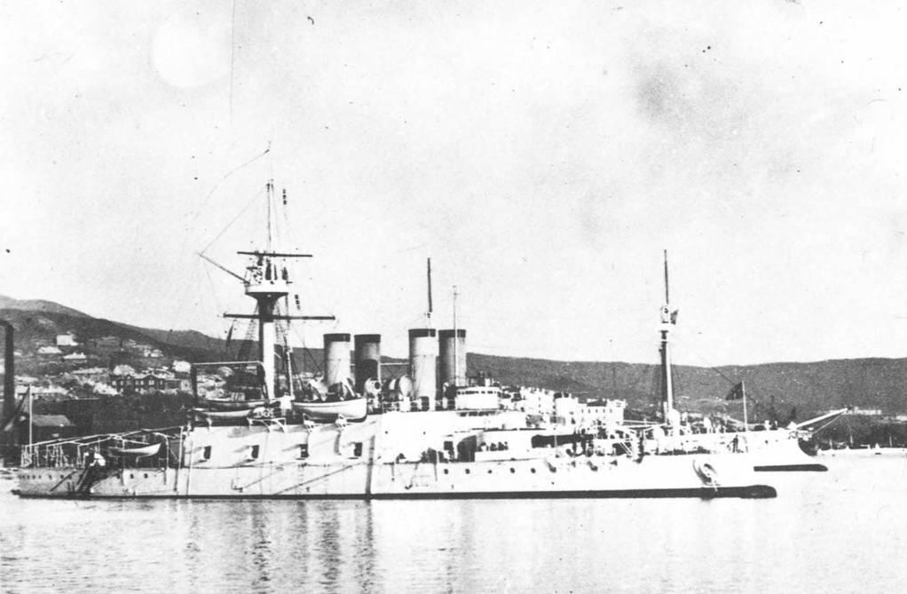 Наварин в составе эскадры адмирала ГП Чухнина во время перехода из - фото 33